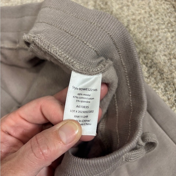 Barefoot Dreams Modal Drawstring Joggers Cozy Soft Unisex Tall XS - Picture 8 of 12